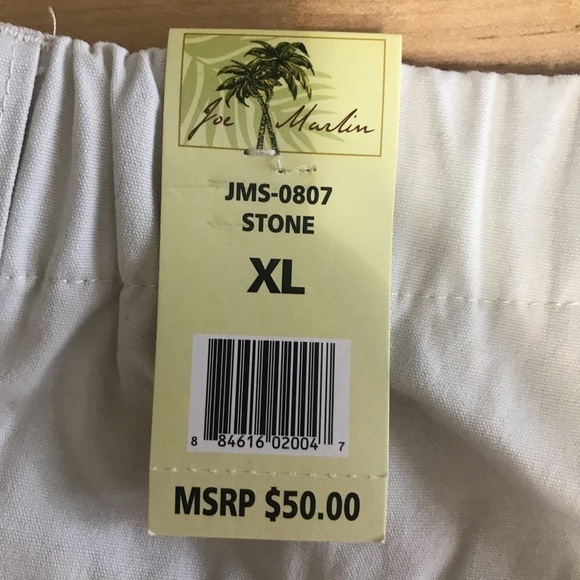 NWT Joe Marlin Mens Cargo Shorts Stone Size X Large - Picture 4 of 11